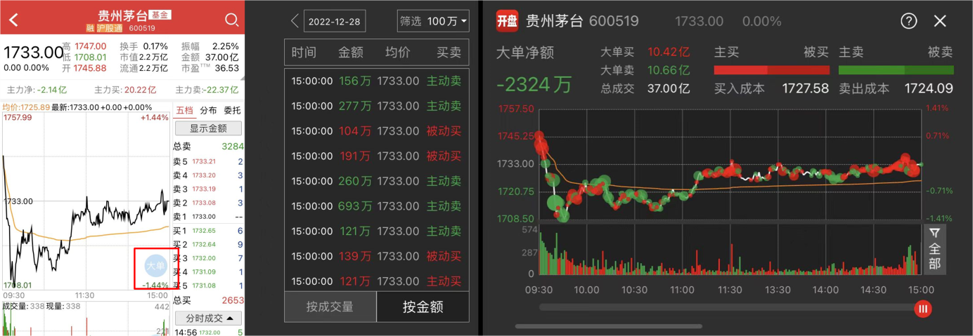 巧用大单透视,看清资金意图